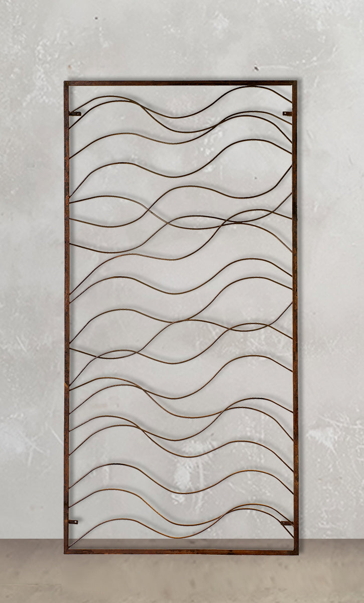 Crazy Wire. Metal Wall Art Trellis