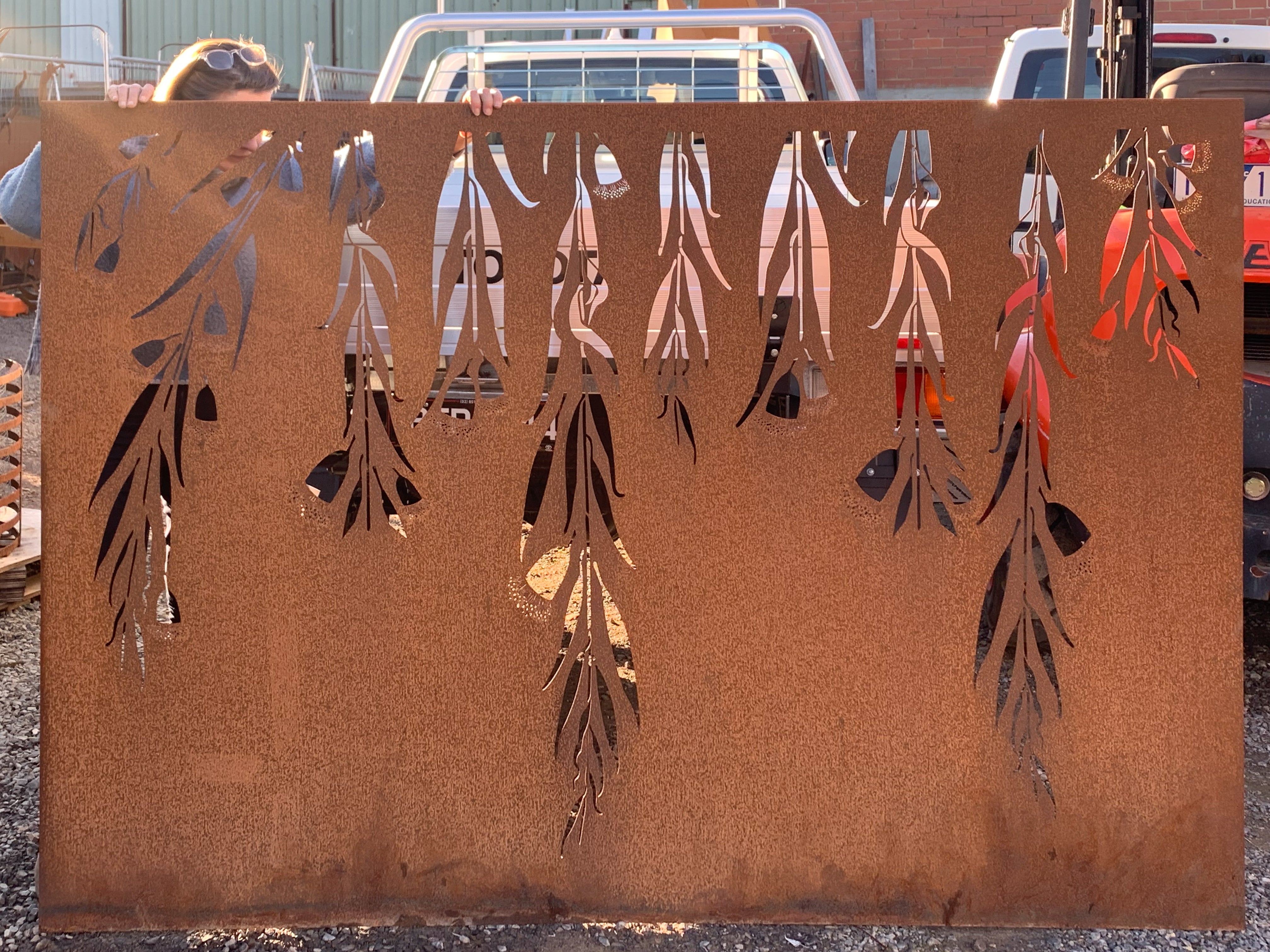 Ex Display - Snowgum Panels Metal Art - Clearance