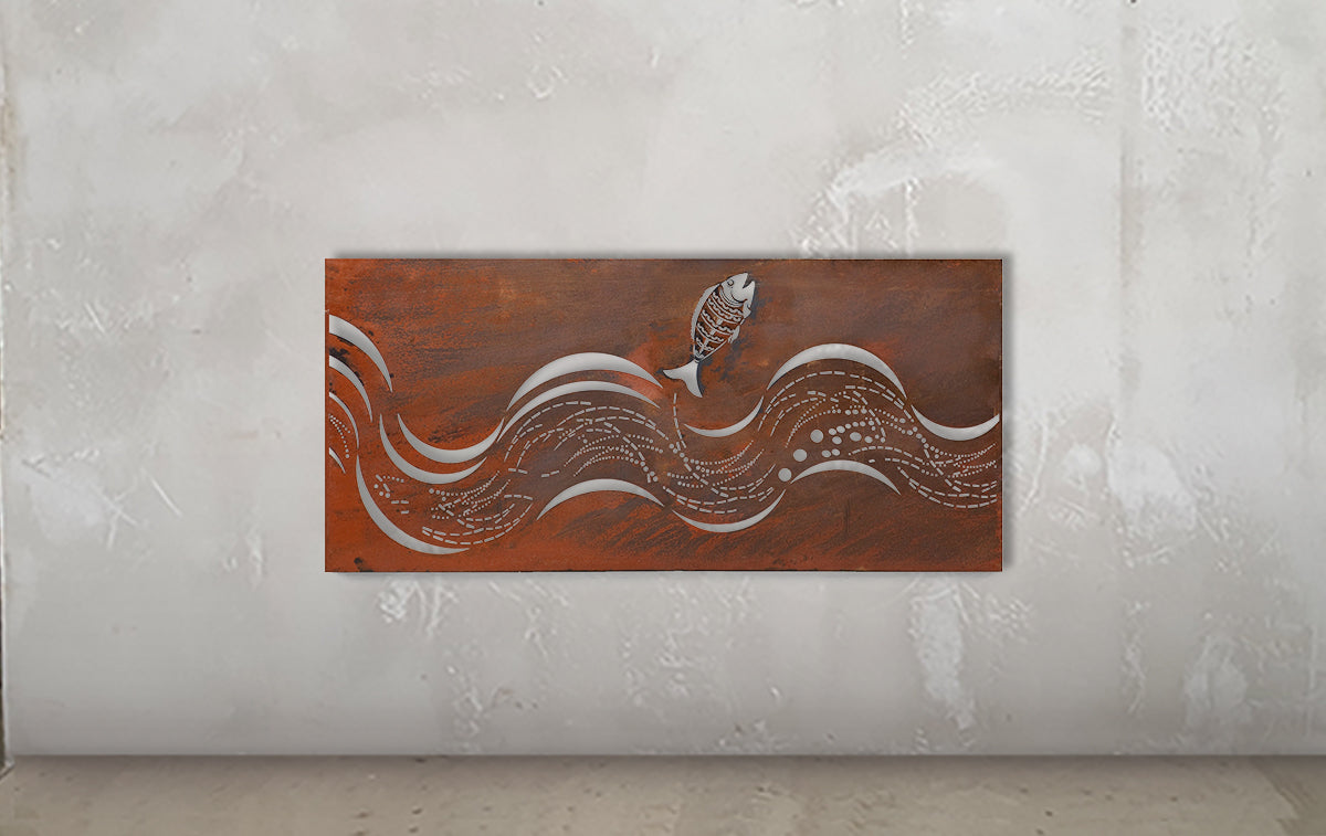 Surf Wave # 3 – Metal Wall Art