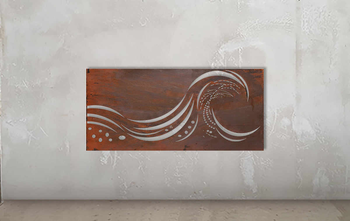 Surf Wave # 5 – Metal Wall Art