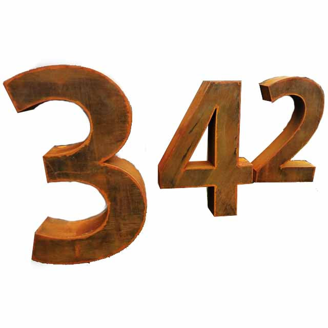 Large 3d House Numbers