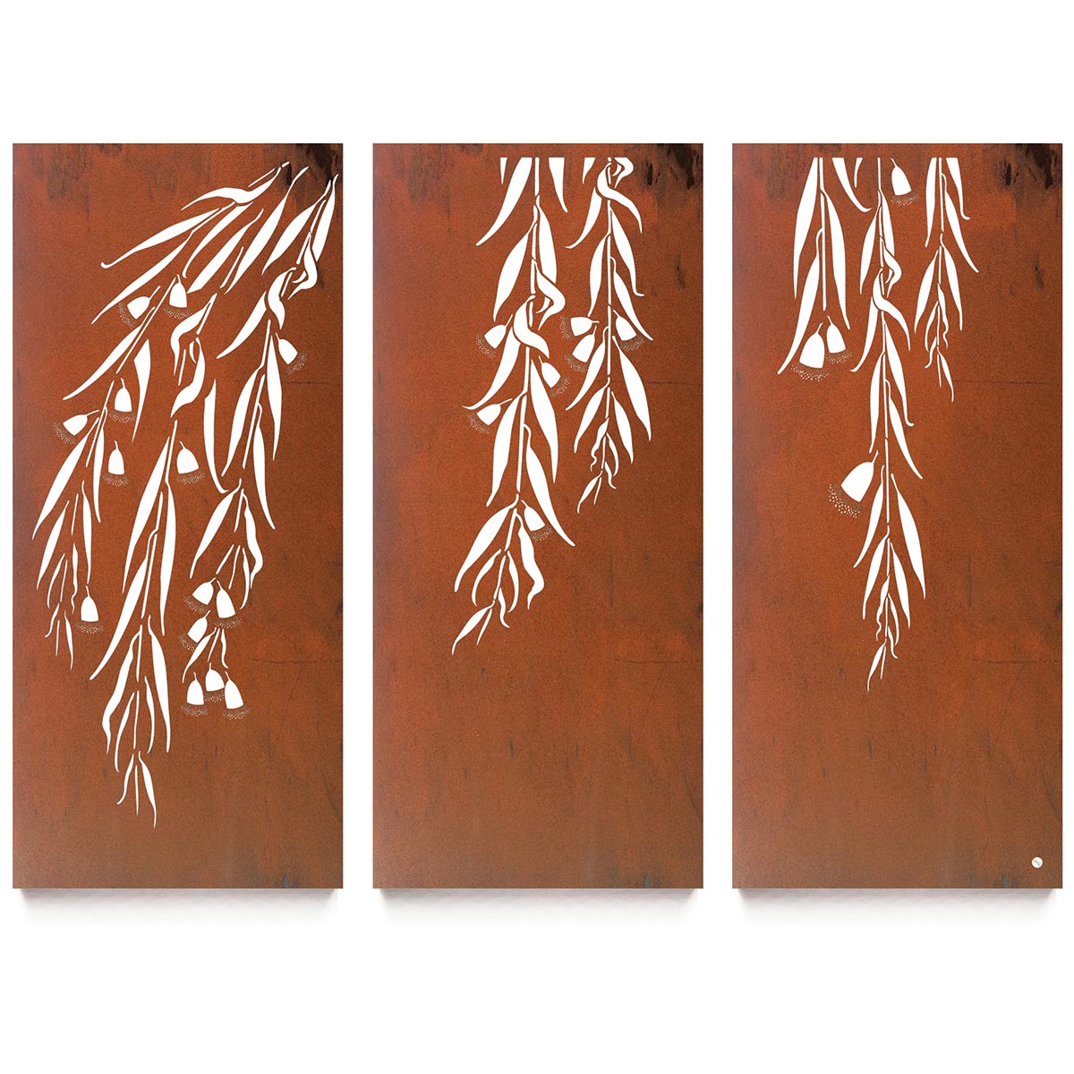 Snowgum Triptych – Metal Wall Art