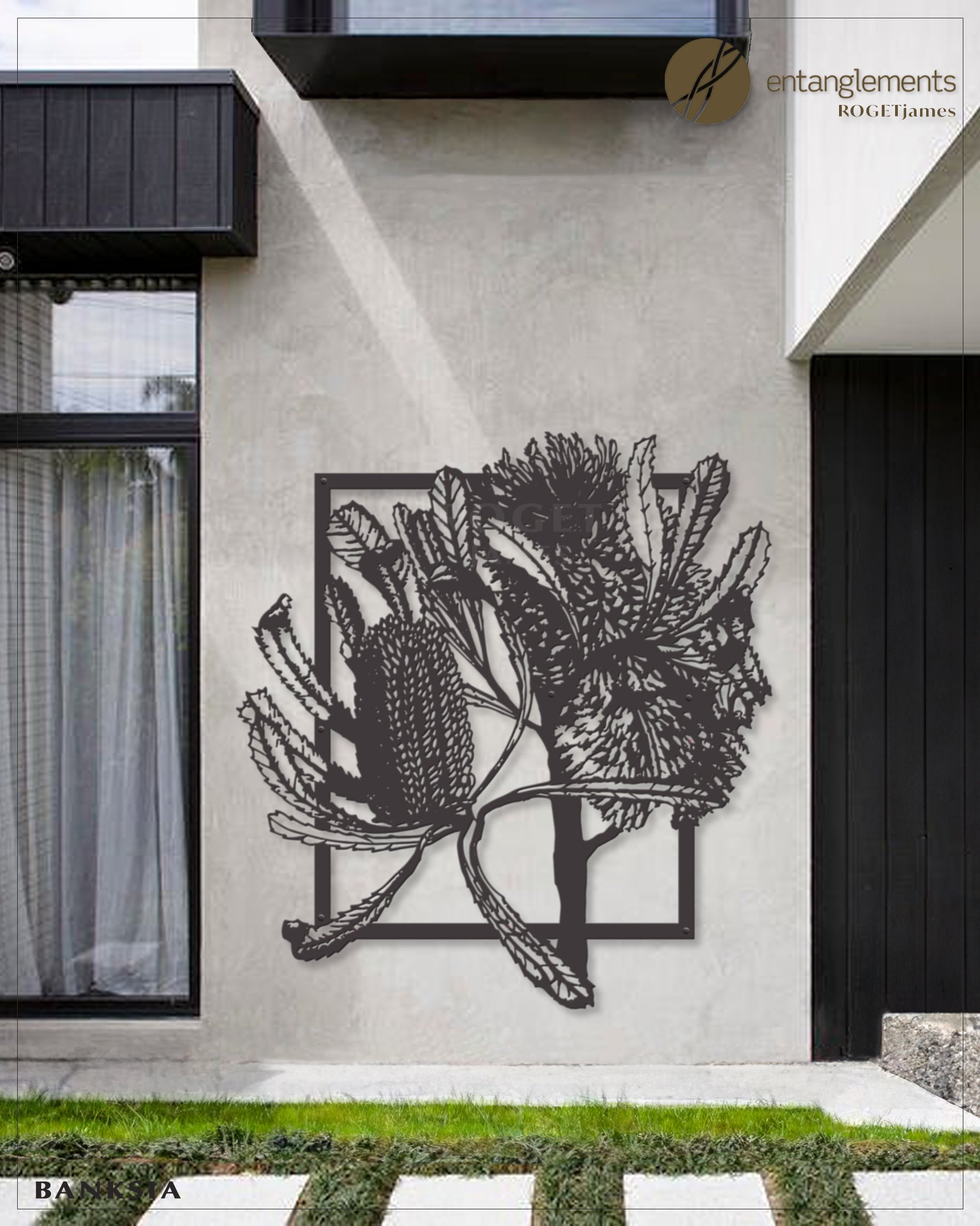 Banksia - Outdoor Metal Wall Art