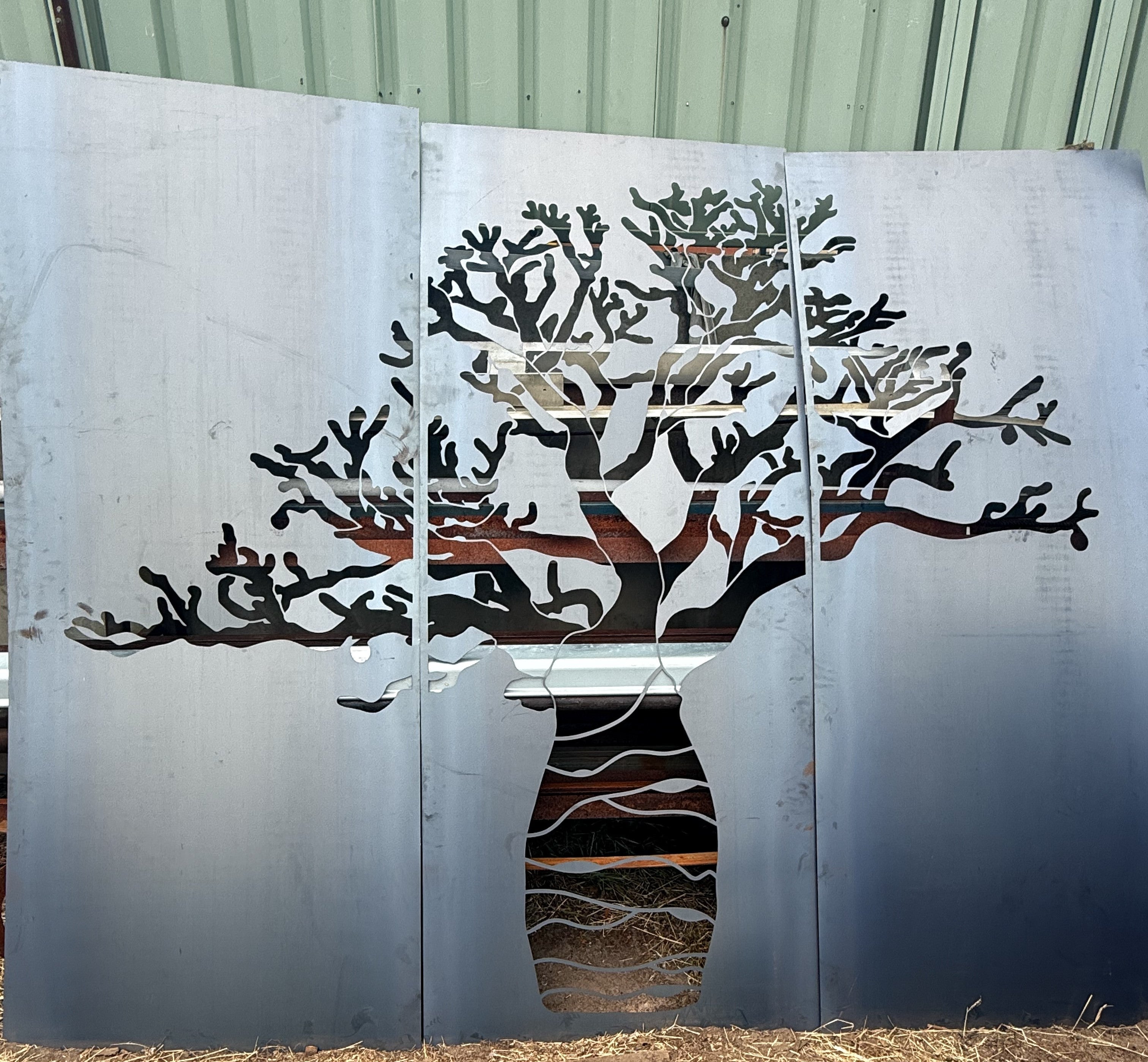 EX-DISPLAY - Boab Tree Triptych