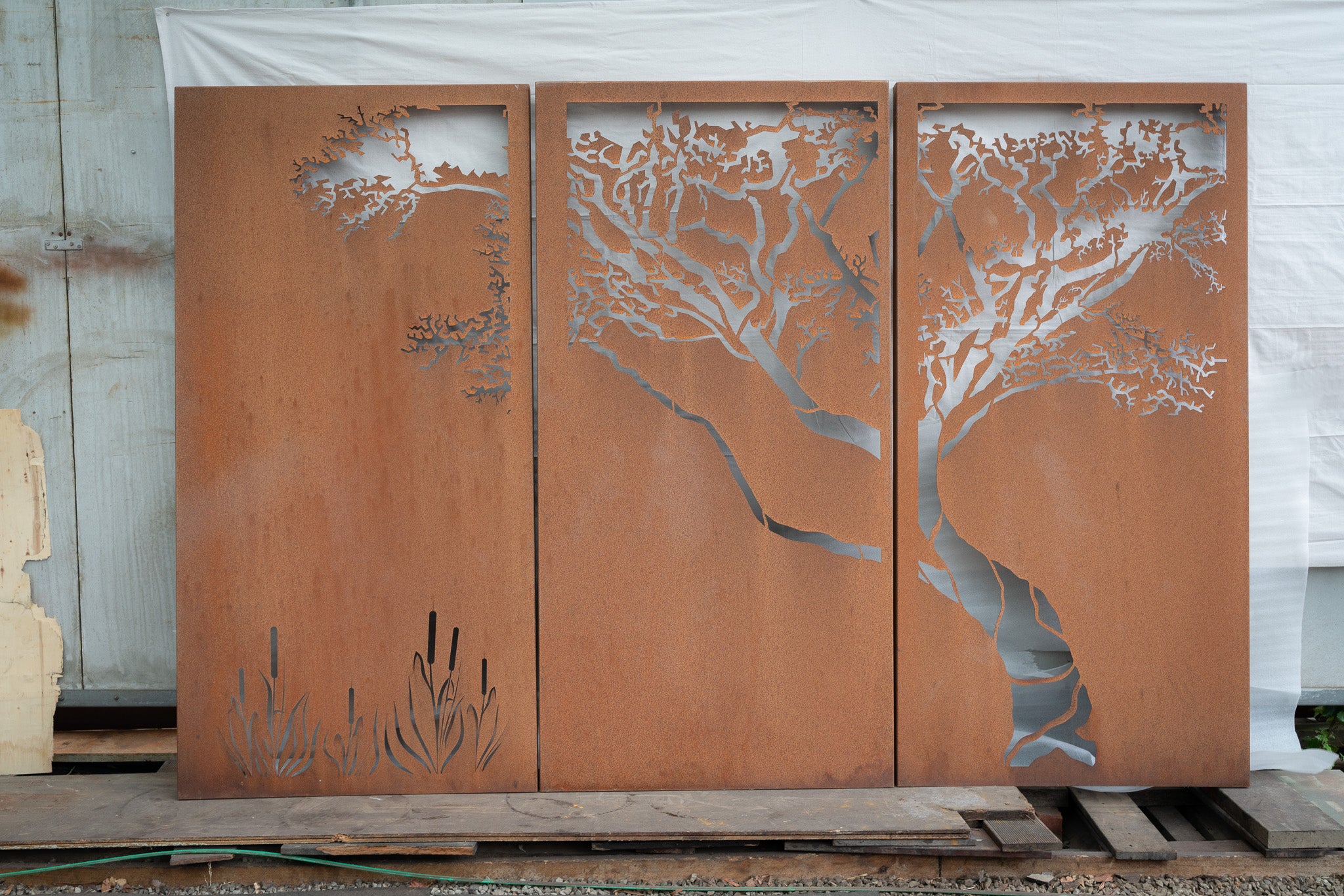 EX-DISPLAY Moonah Tree Triptych