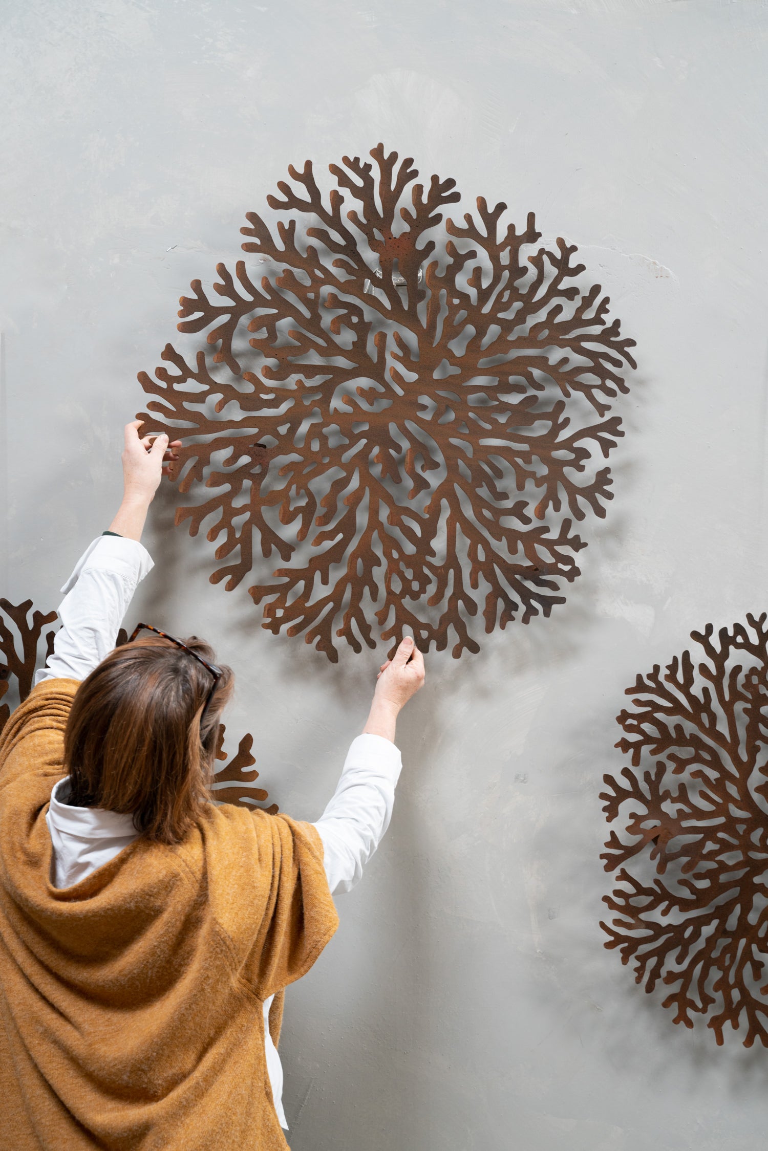 Coral Reef Deco Metal Wall Art