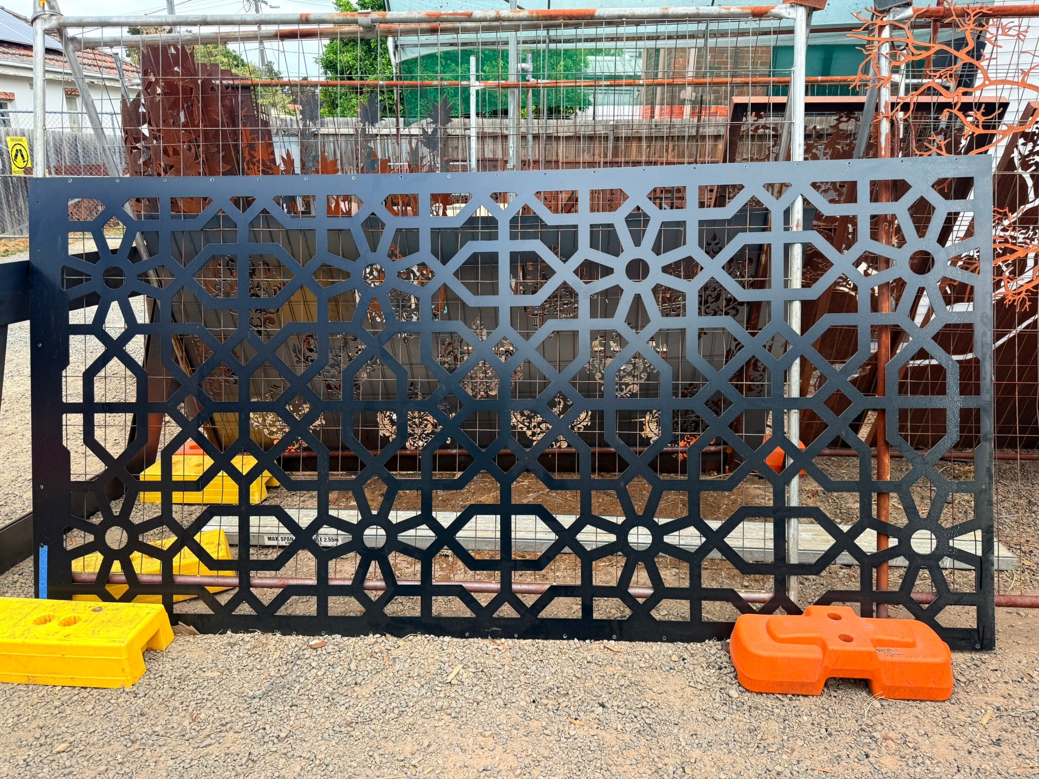 EX-DISPLAY - Moorish panel Black