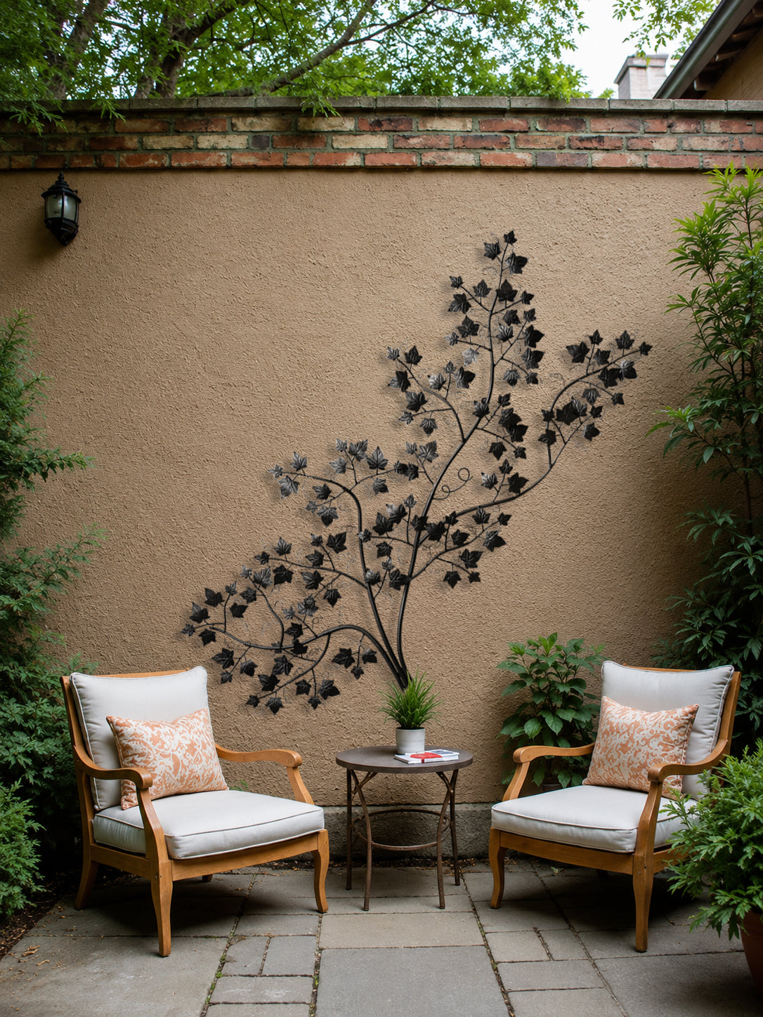 Ivy Metal Wall Art