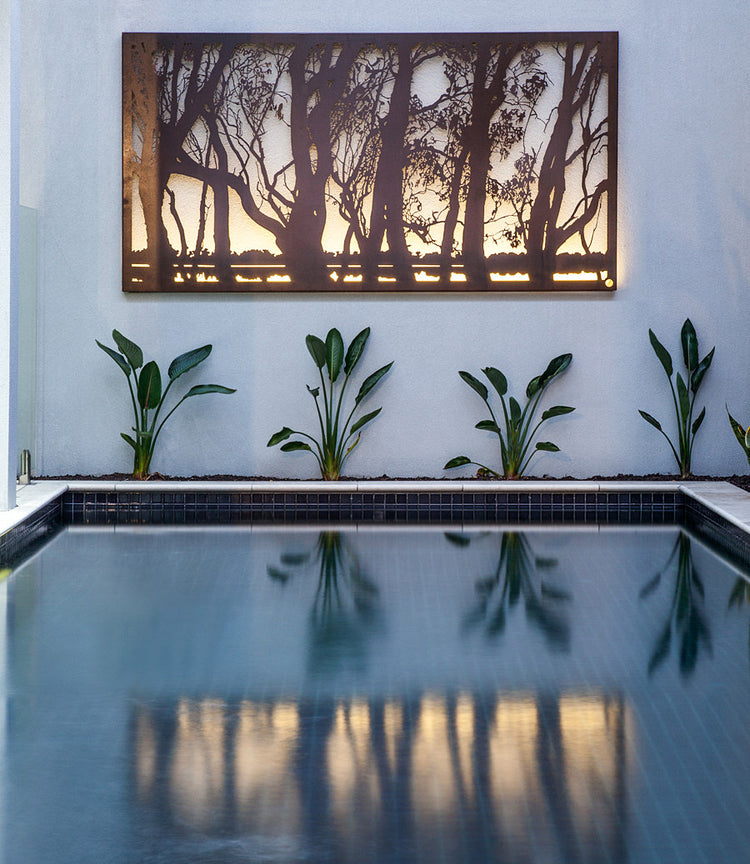 Entanglements Metal Wall Art, Decor & Outdoor Garden Sculptures