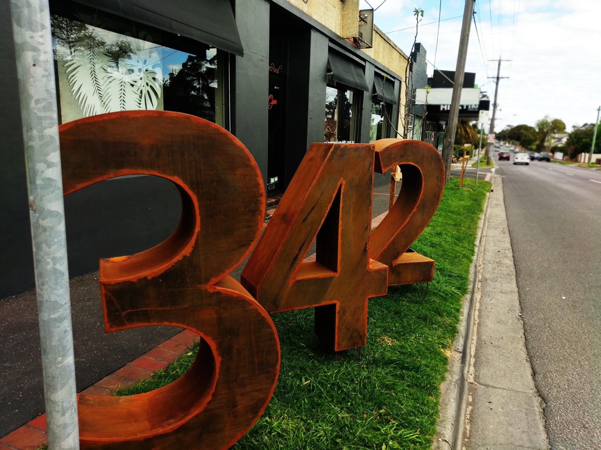 Large 3d House Numbers