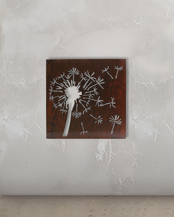 Ex Display - Dandelion Metal Wall Art- Clearance