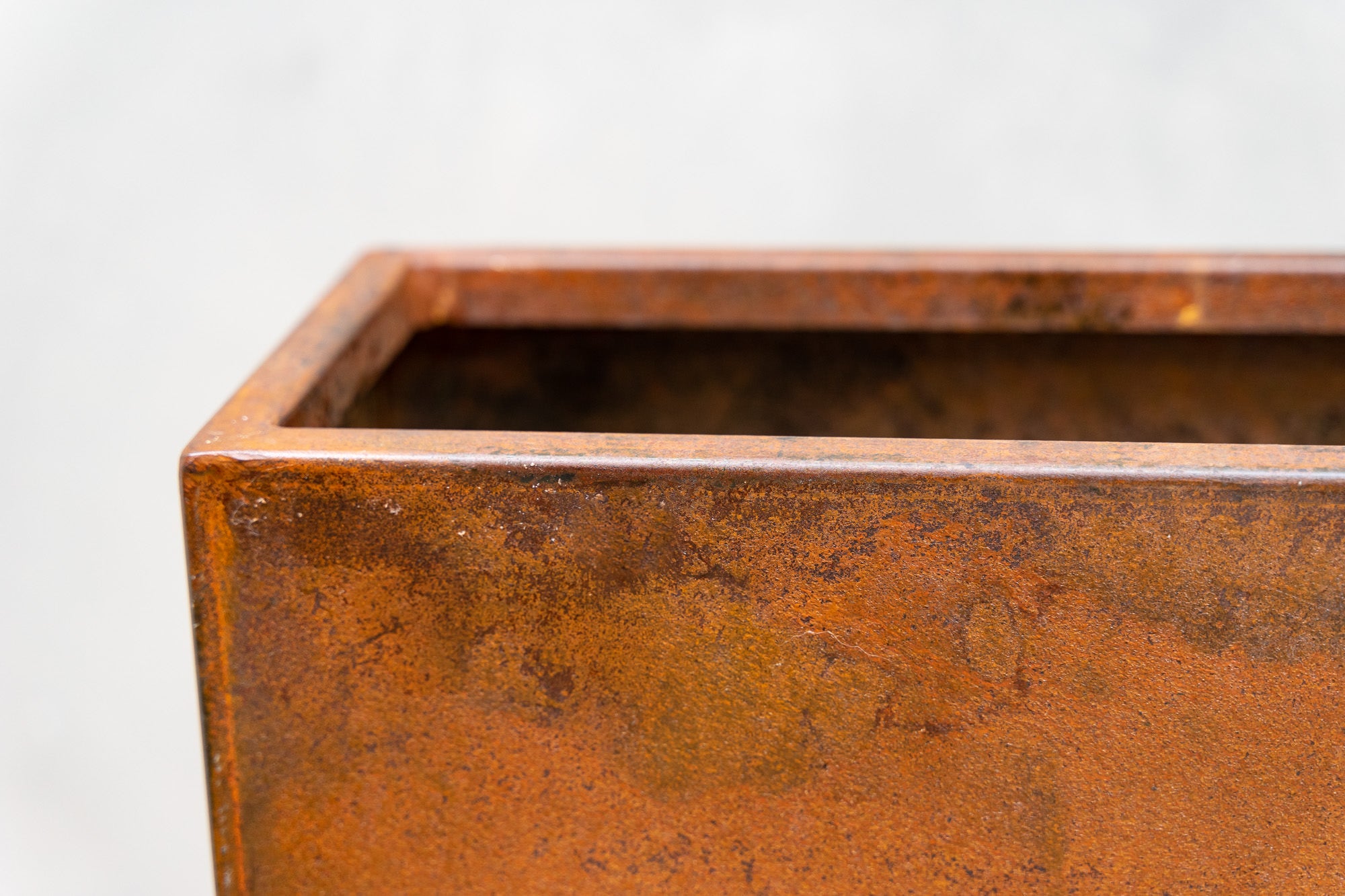 Slim Planter- Corten