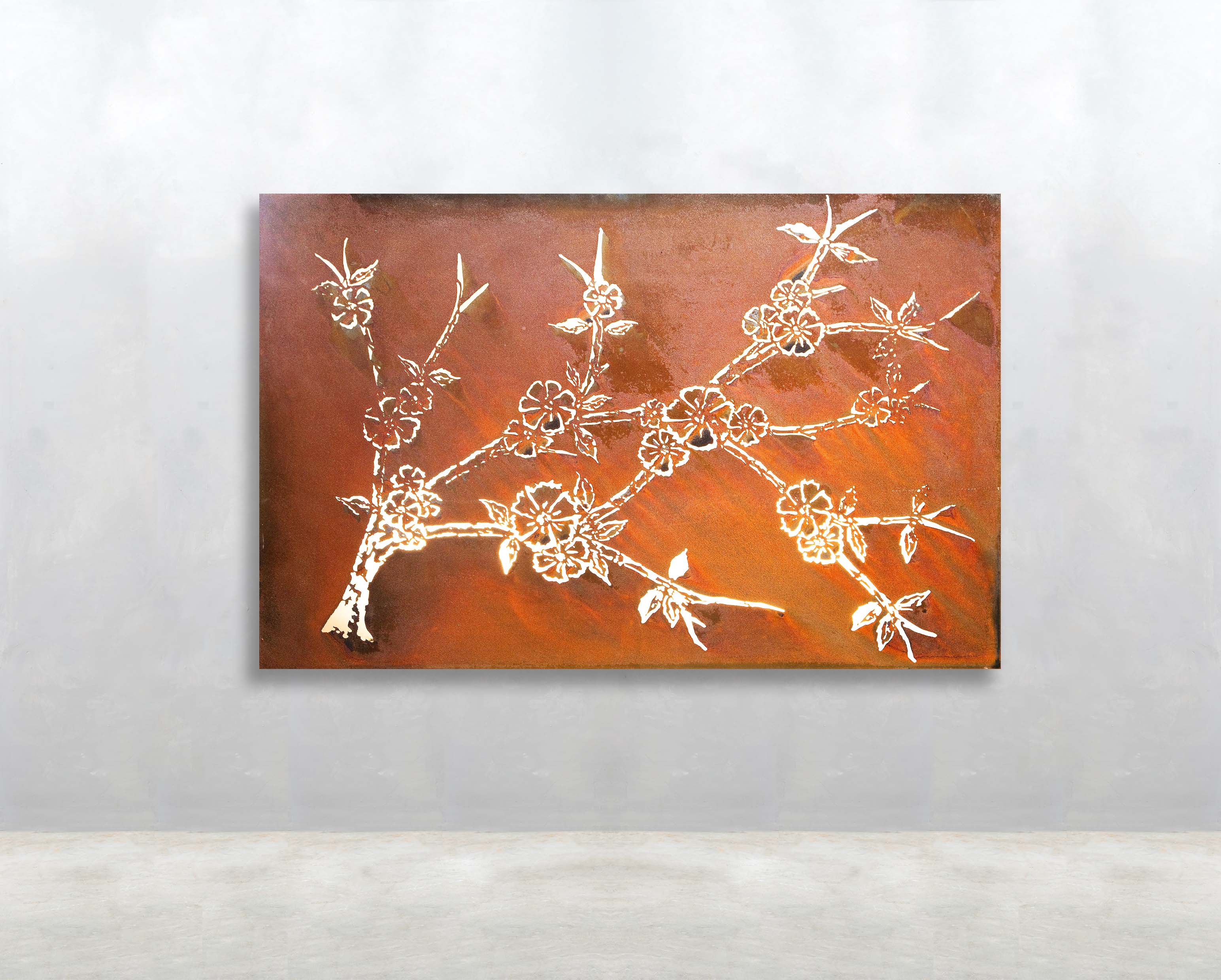 Blossom Large – Metal Wall Art