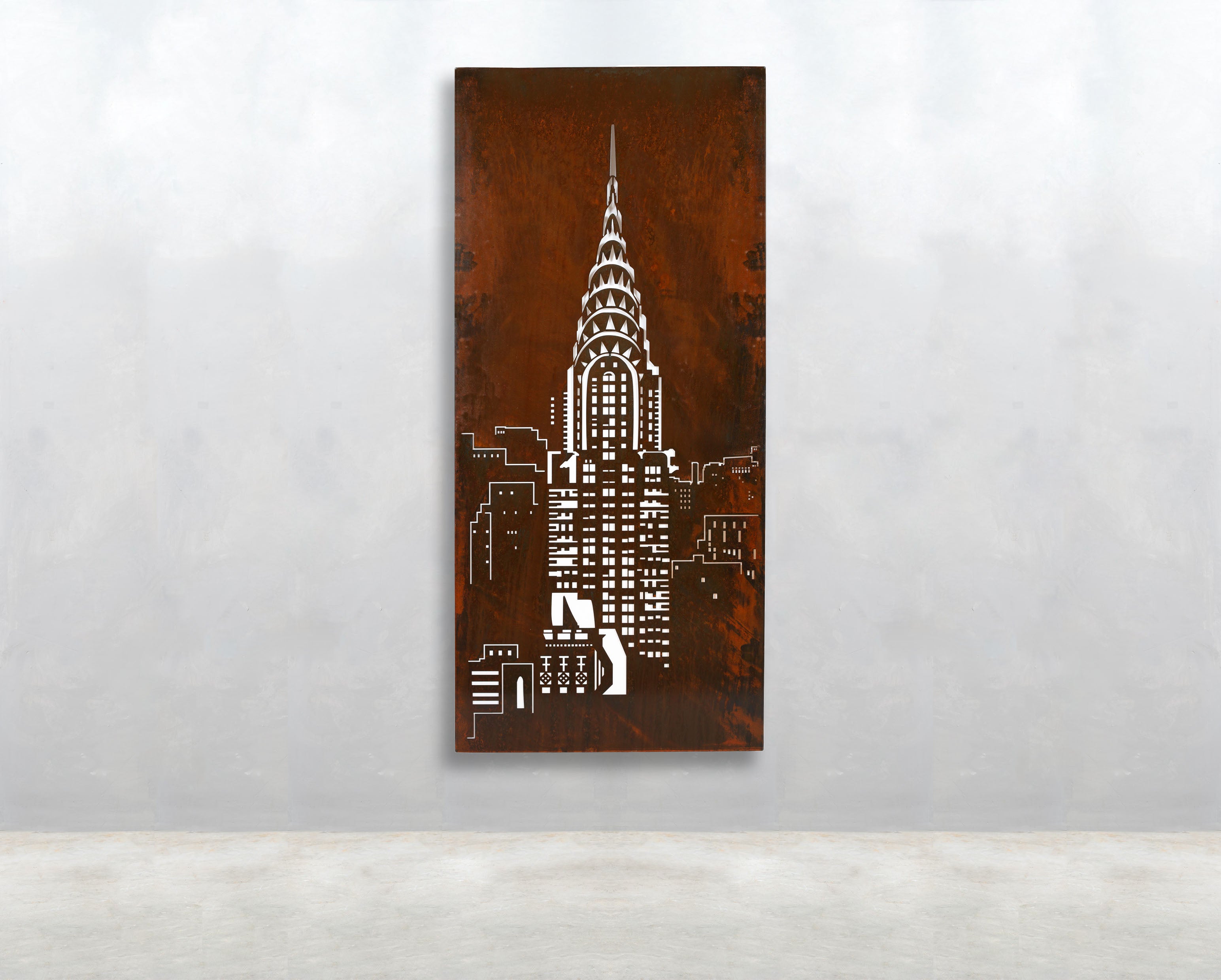 Chrysler Building- Large Metal Wall Art