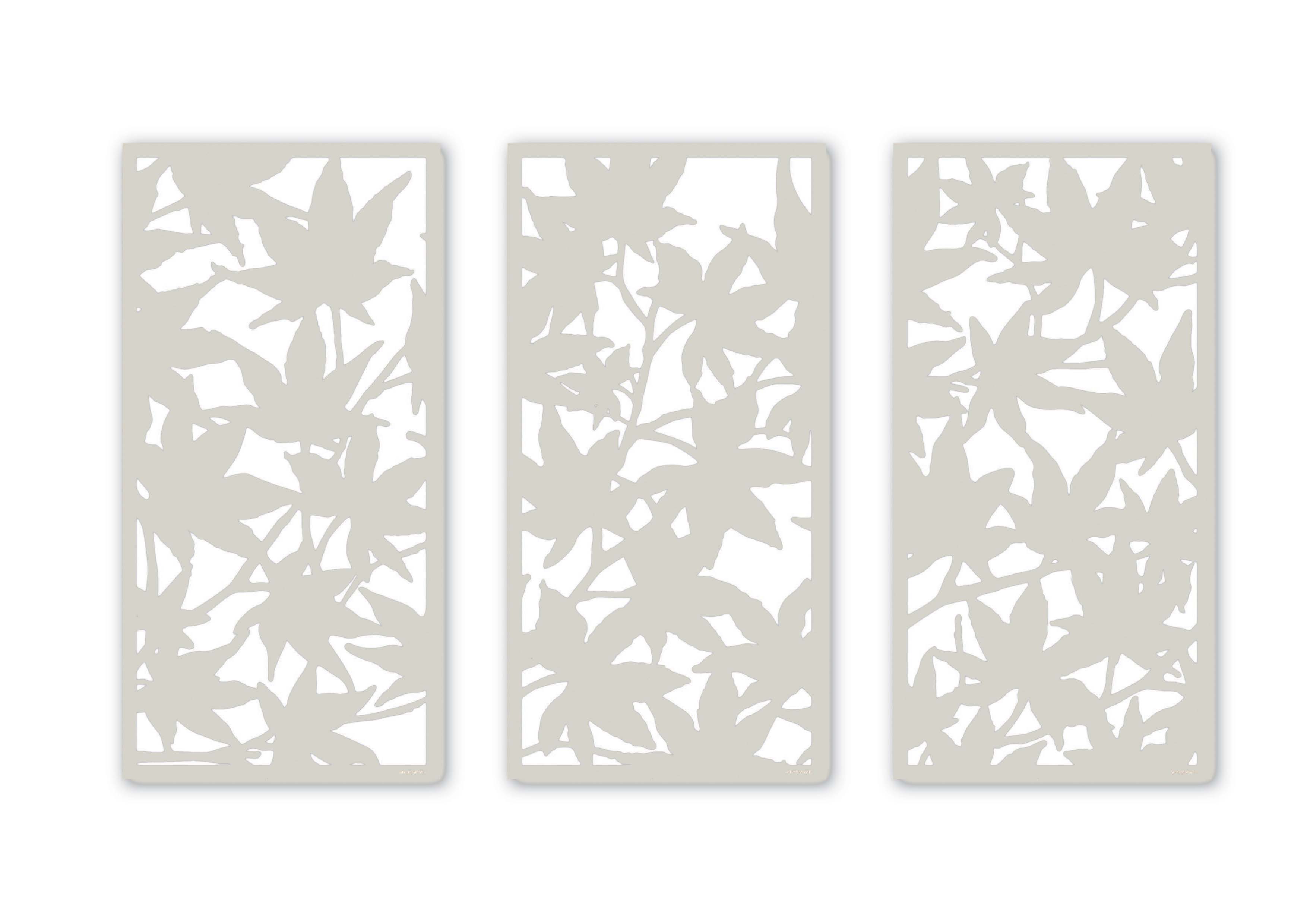 Maple Leaf Screen Triptych