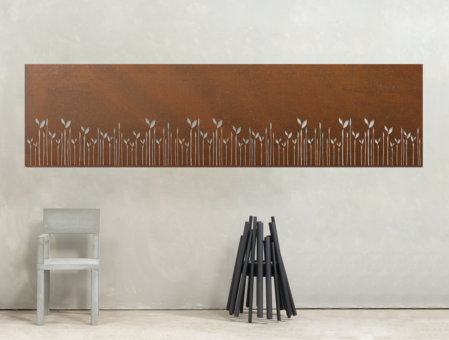 New Growth Metal Wall Art