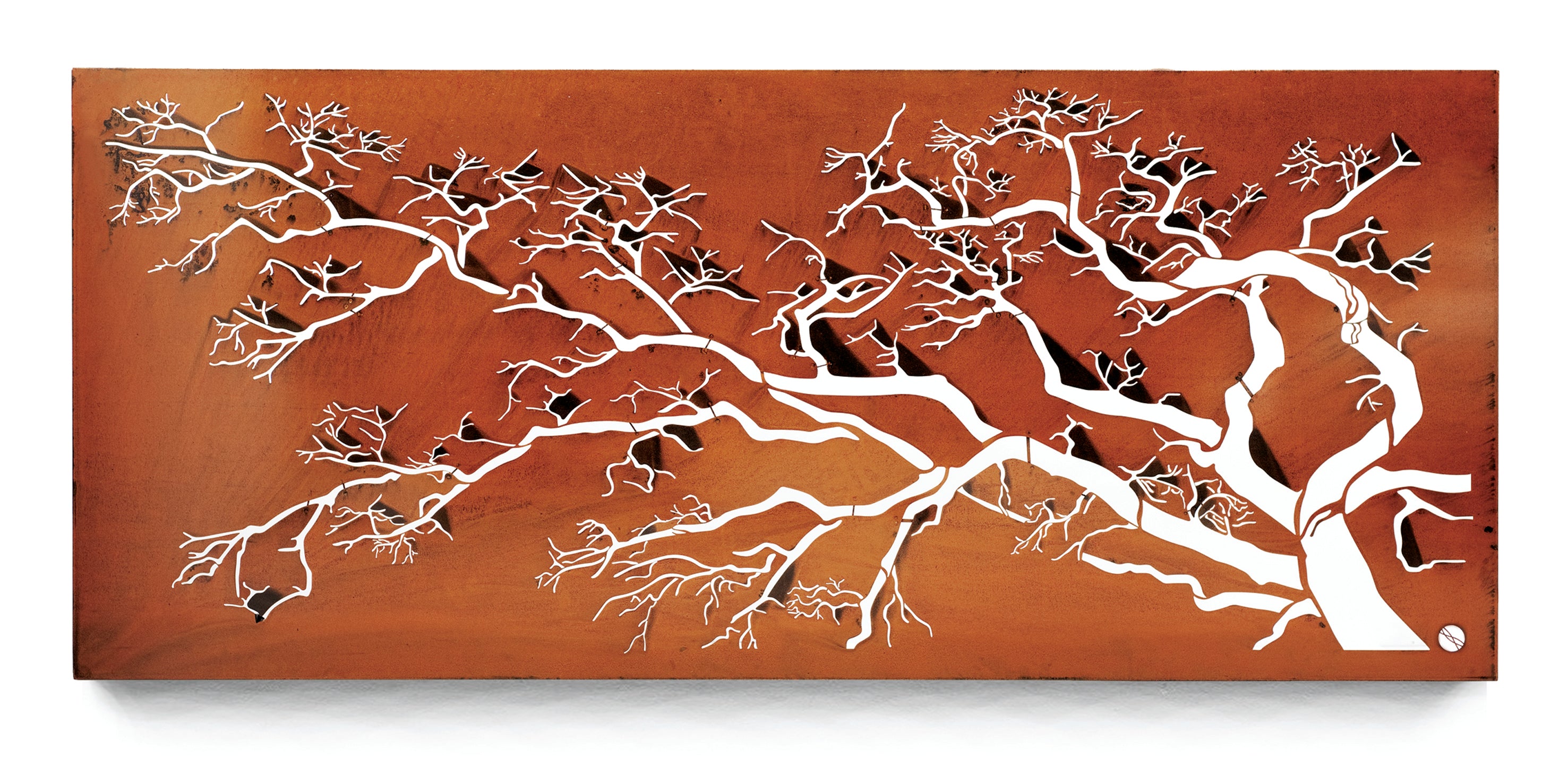 Polarised Tree – Metal Wall Art