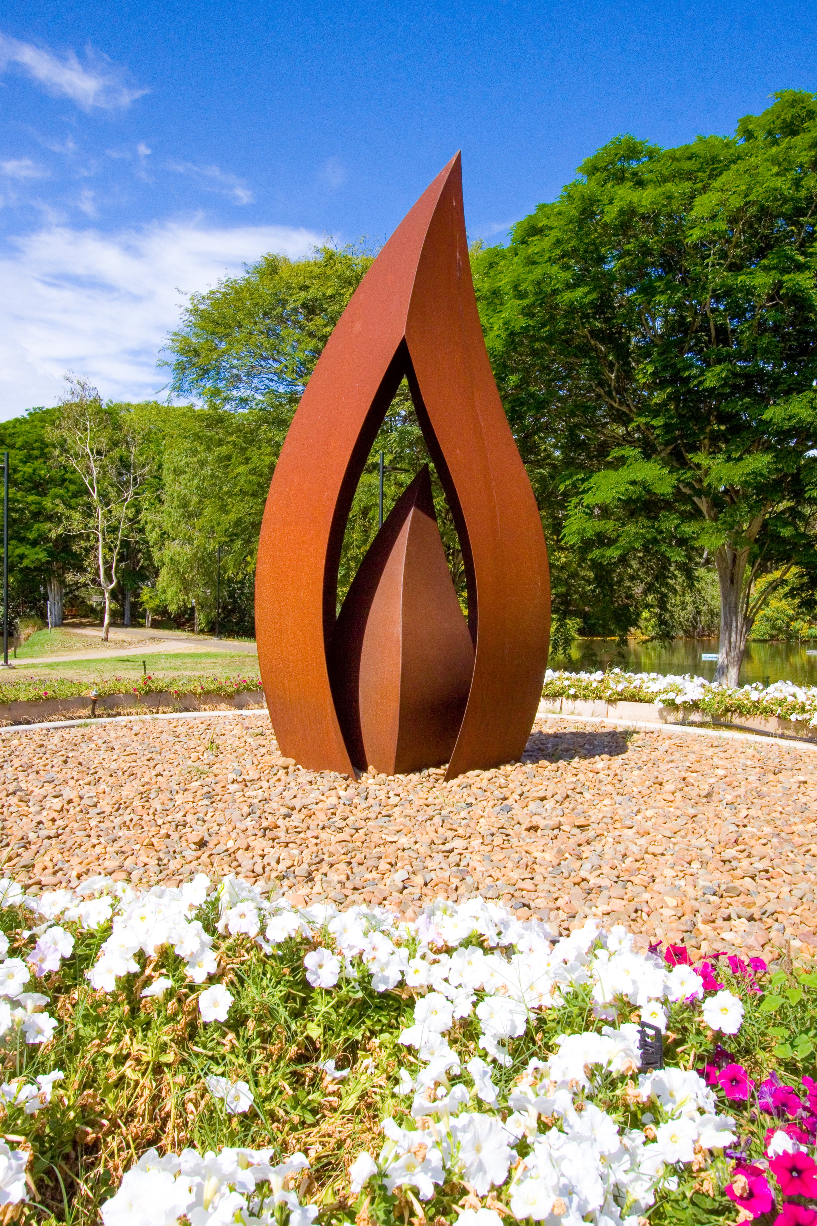 Flame-Large Outdoor Sculpture