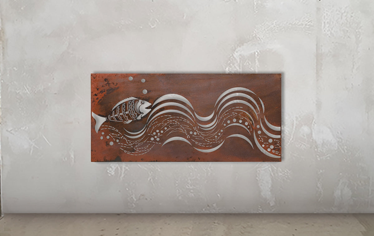 Surf Wave # 1 – Metal Wall Art