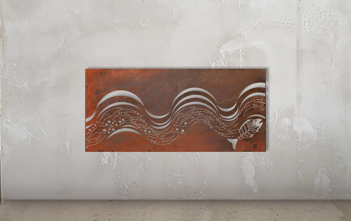 Surf Wave # 2 – Metal Wall Art