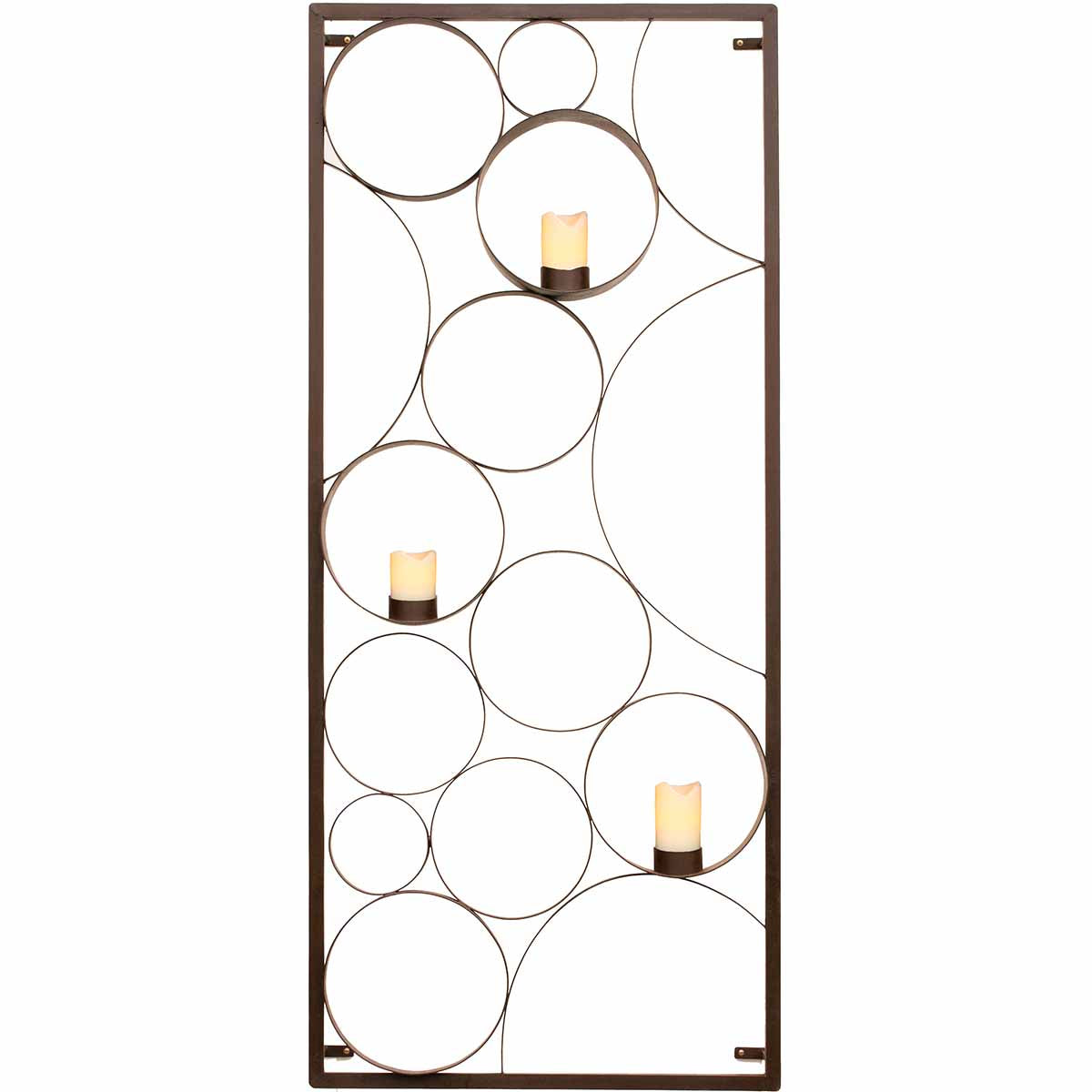 Rectangle Bubble Candle Panel