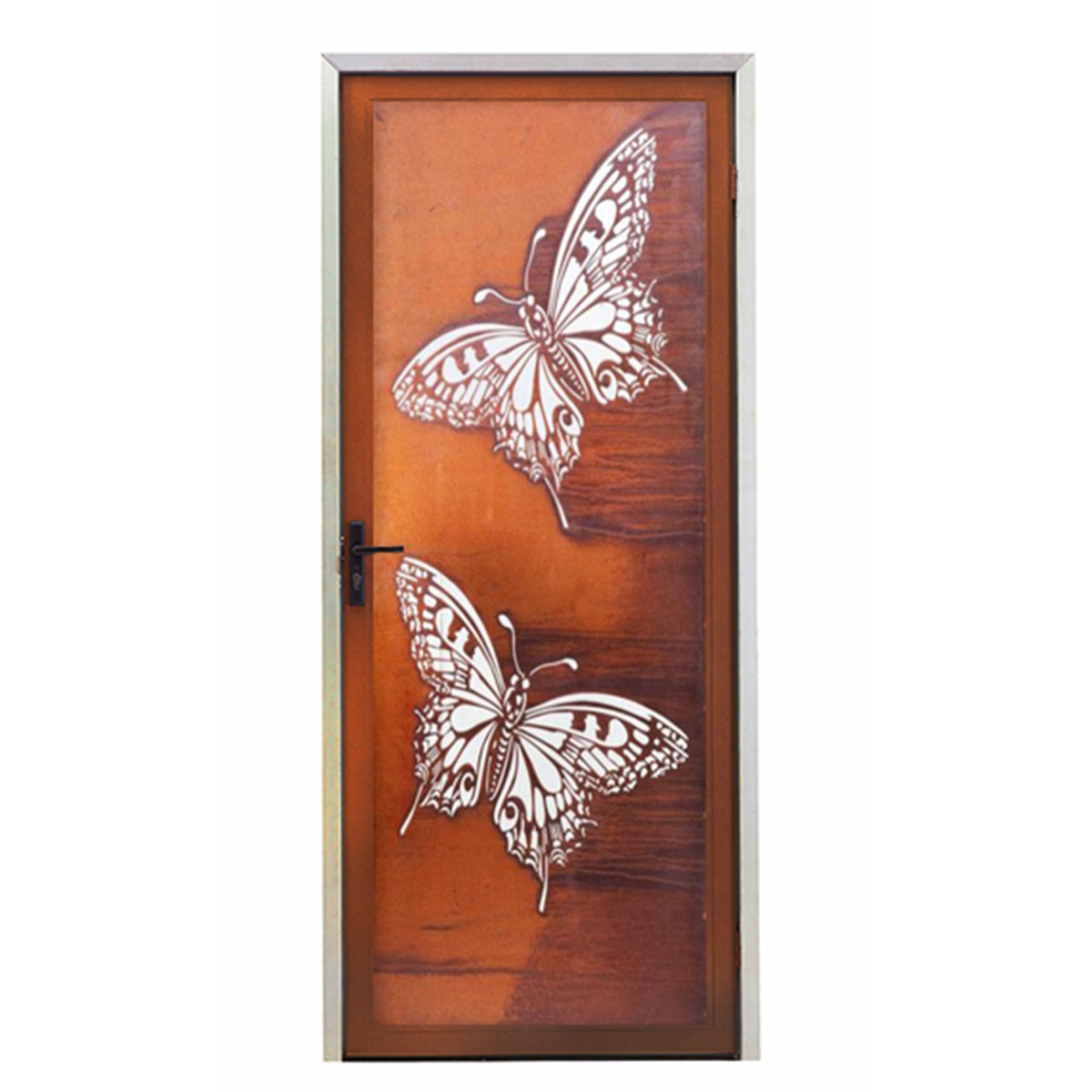 Two Butterflies - Custom Made Screen Door POA