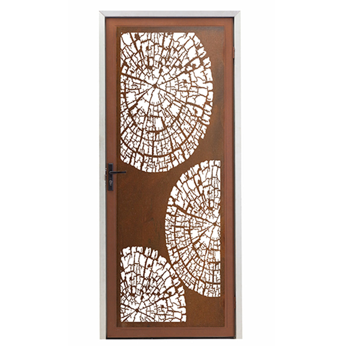 Growth Rings Decorative Screen Door - Custom Made POA