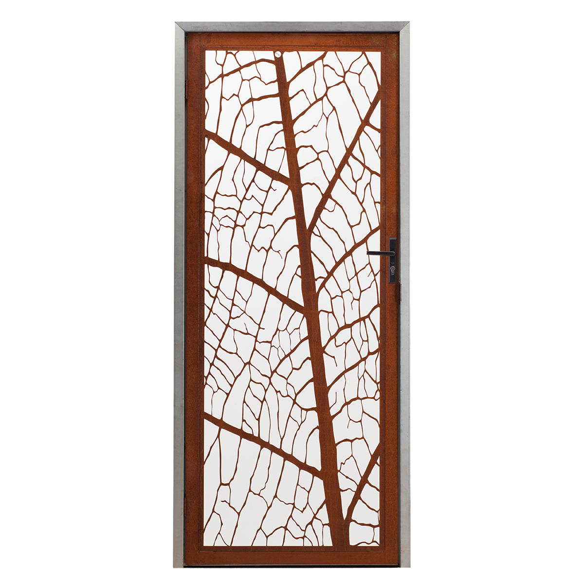 Leaf Vein Decorative Screen Door - Custom Made POA