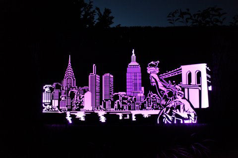 New York Skyline – Metal Wall Art